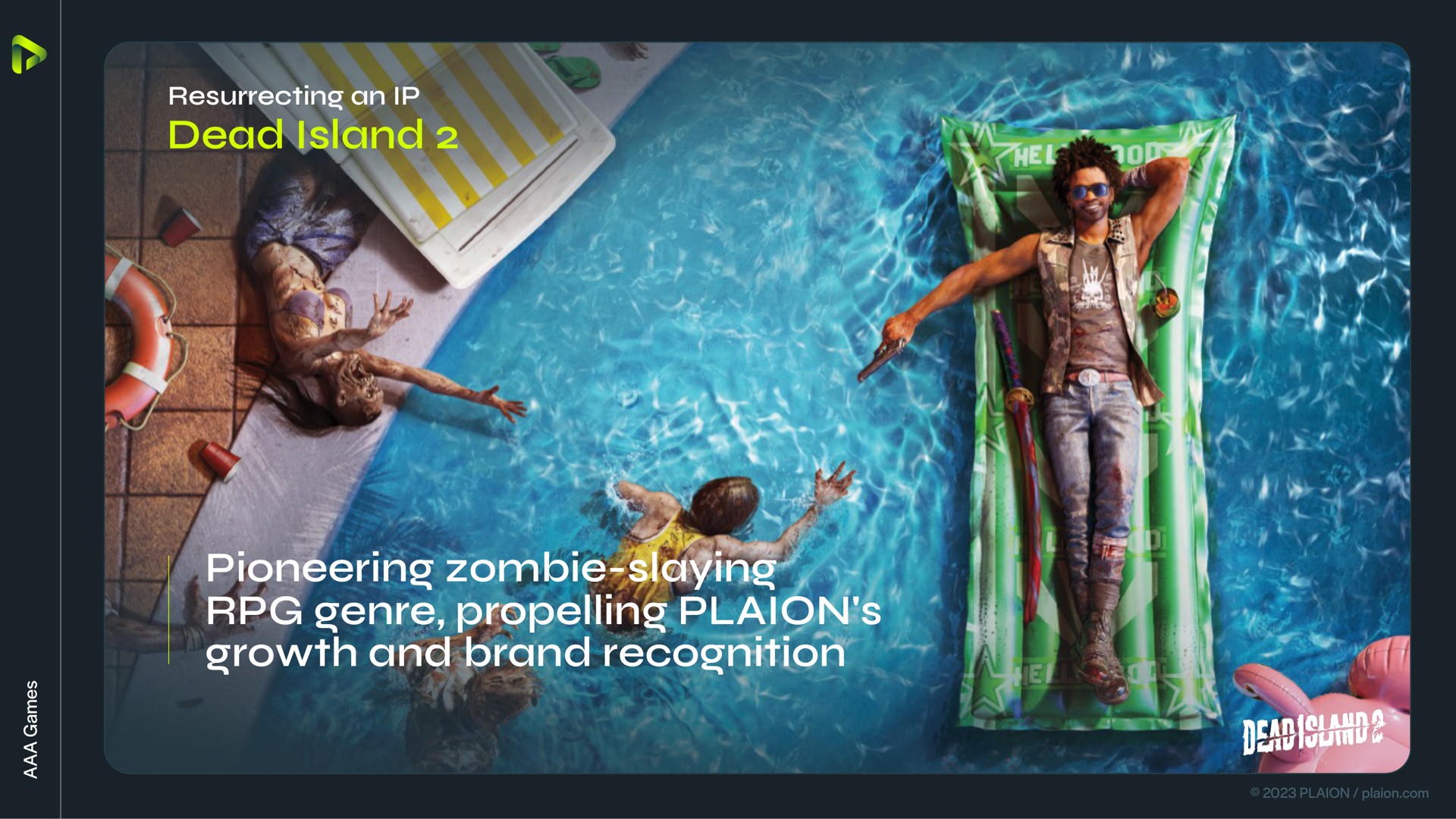 dead island pioneering zombie slaying genre growth and brand recognition | Embracer Group