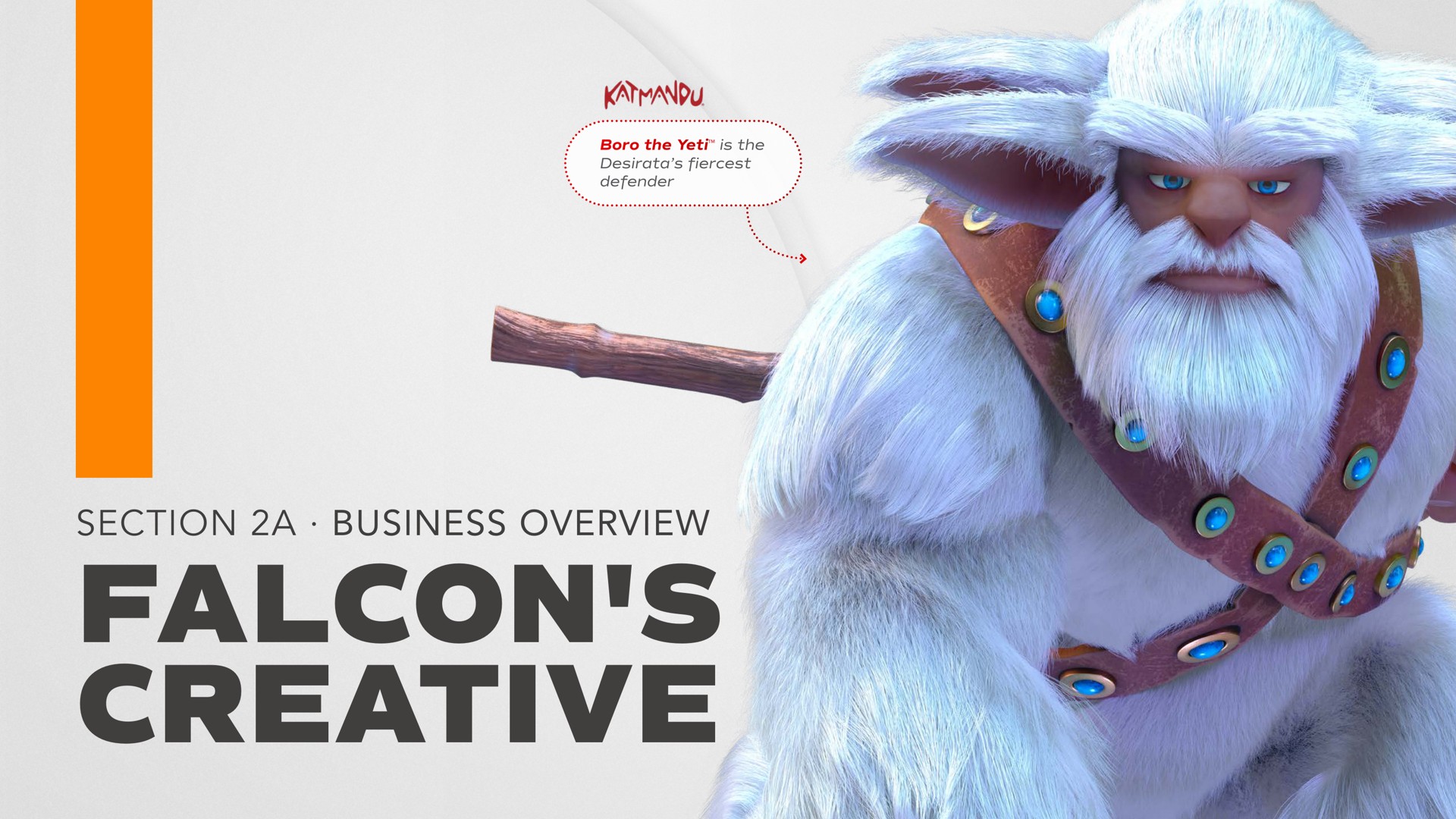 section a business overview falcon creative sec | Falcon's Beyond