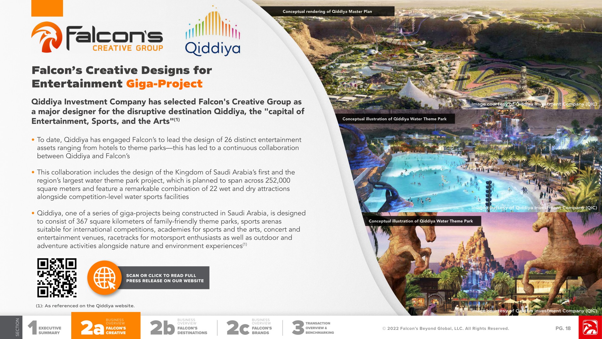falcon creative designs for entertainment project investment company has selected falcon creative group as a major designer for the disruptive destination the capital of entertainment sports and the arts | Falcon's Beyond
