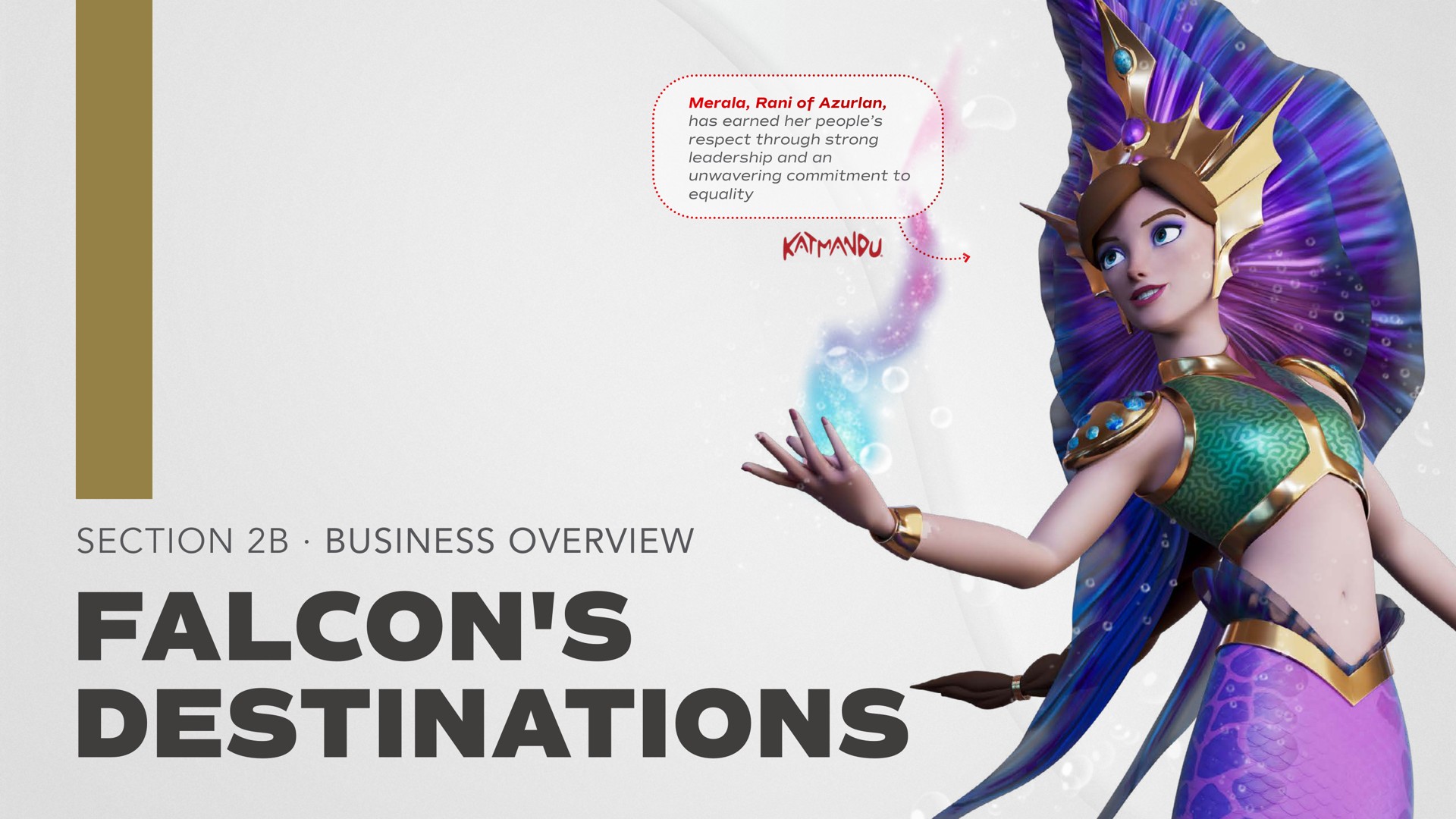 section business overview falcon destinations pee | Falcon's Beyond